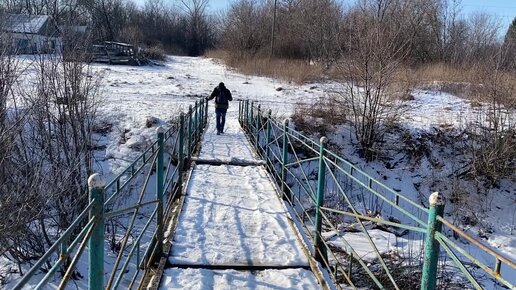 Необычная встреча в глухой деревне. А местный житель не захотел с нами общаться