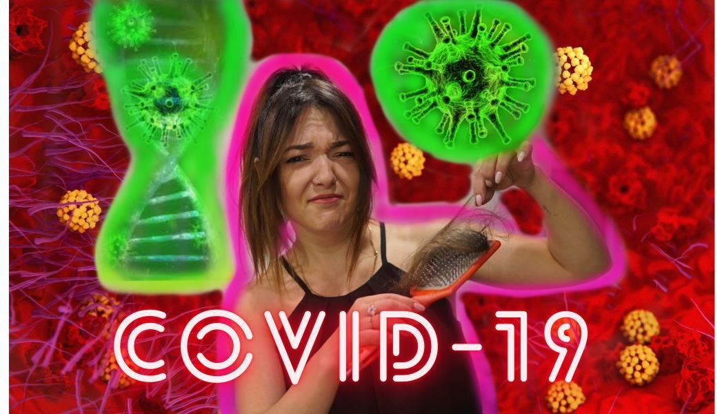 Выпадение волос от   COVID-19