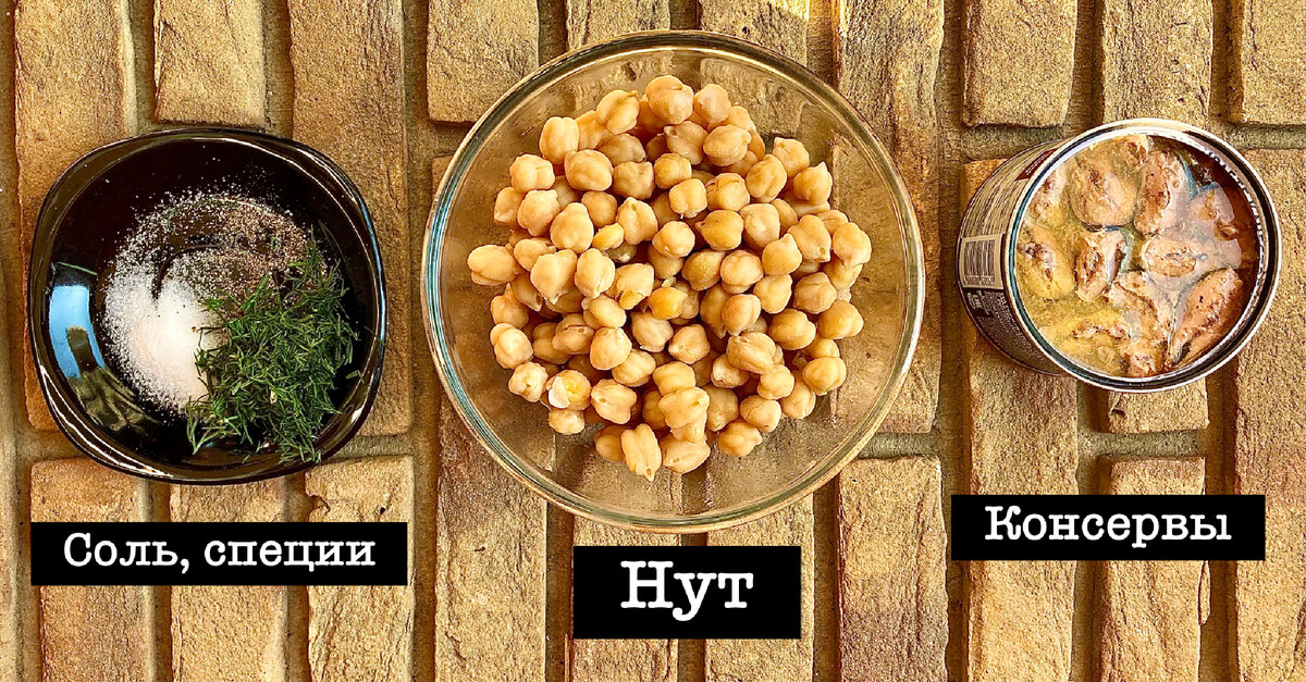 Ингредиенты для котлет из рыбных консервов