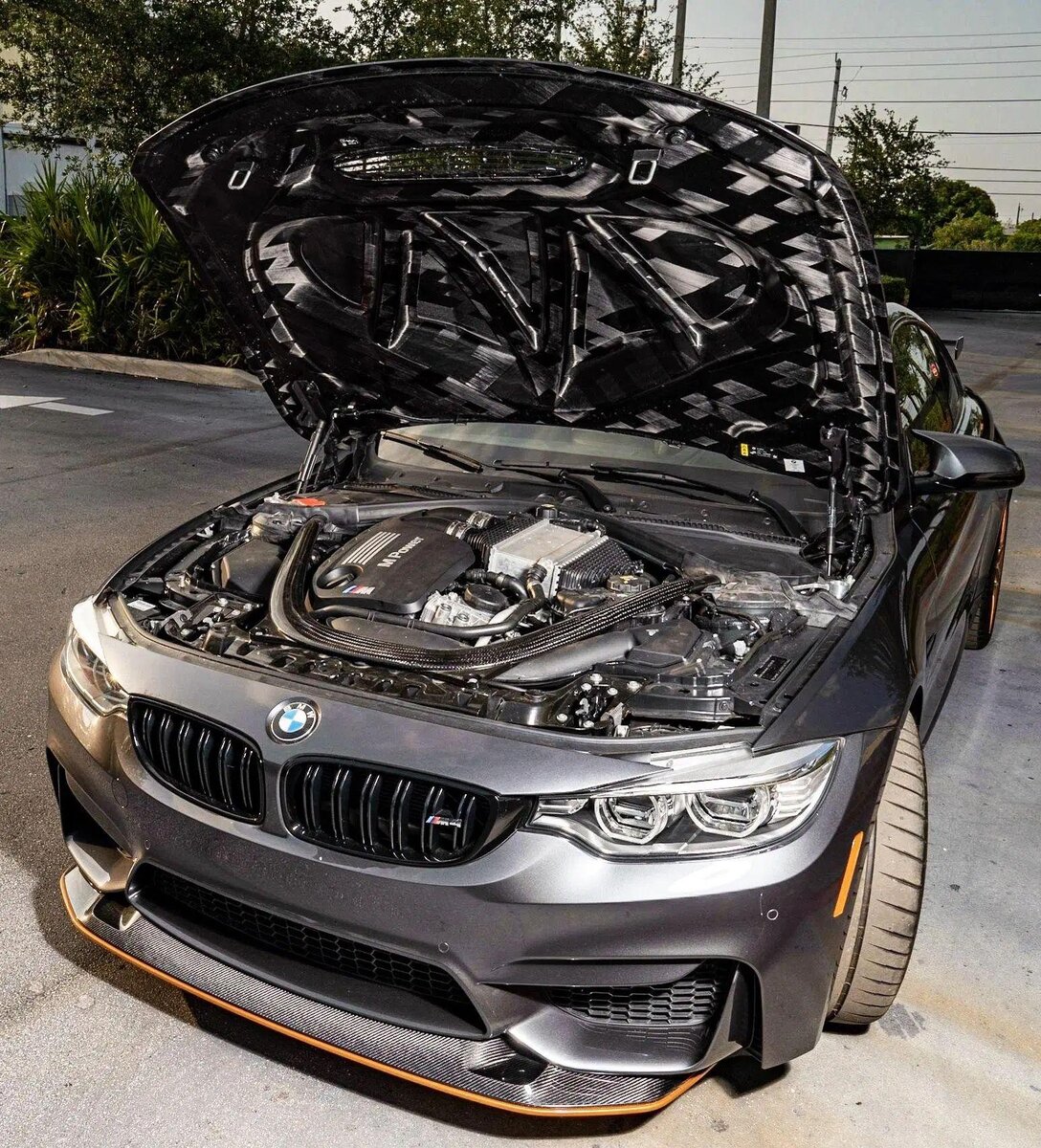 Подкапотка “BMW M4 F82 GTS”