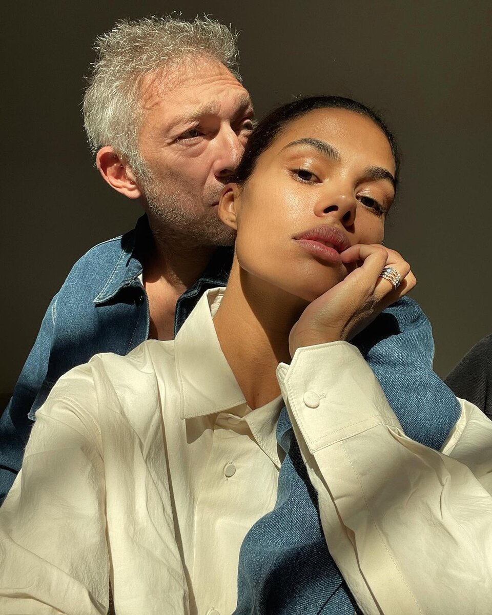    Тина Кунаки и Венсан Кассельсоцсети