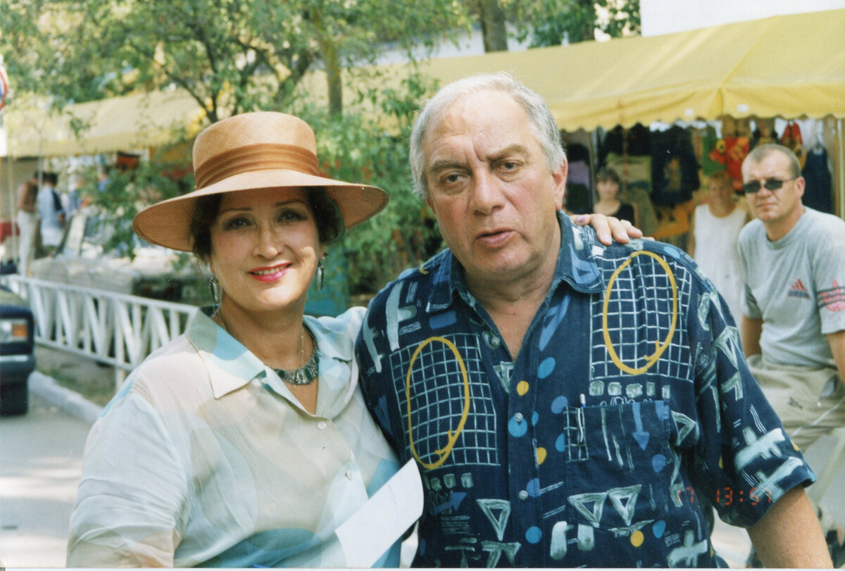 С актрисой Зинаидой Кириенко. Фото из личного архива актрисы