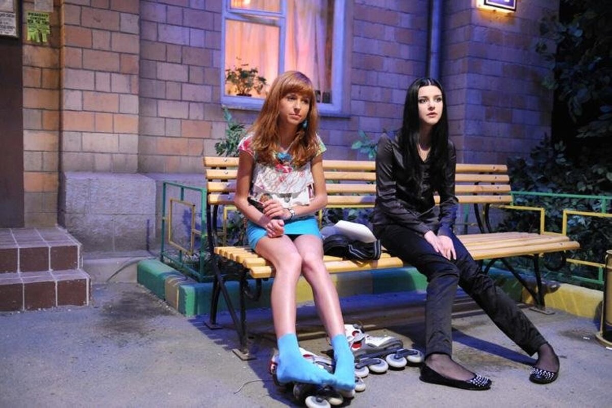 Фото со съемок оригинального сериала.