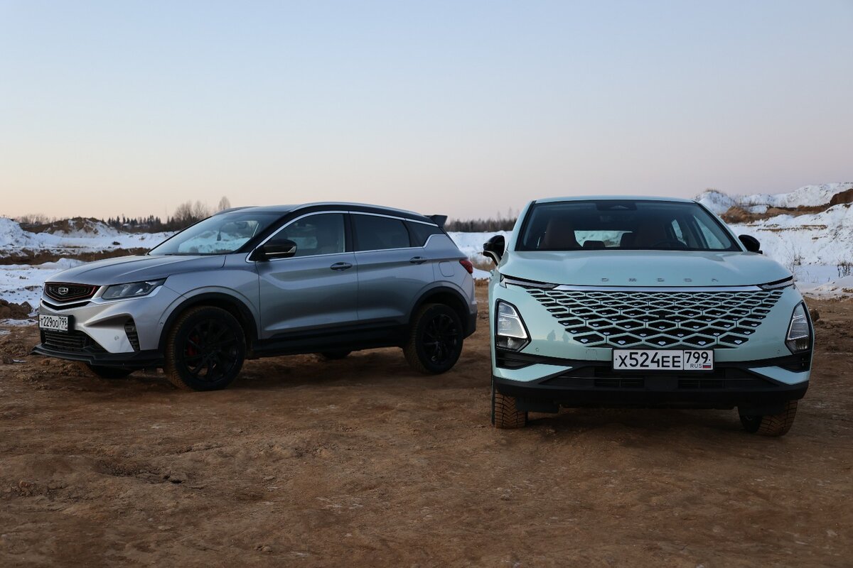 Geely Coolray против Omoda C5