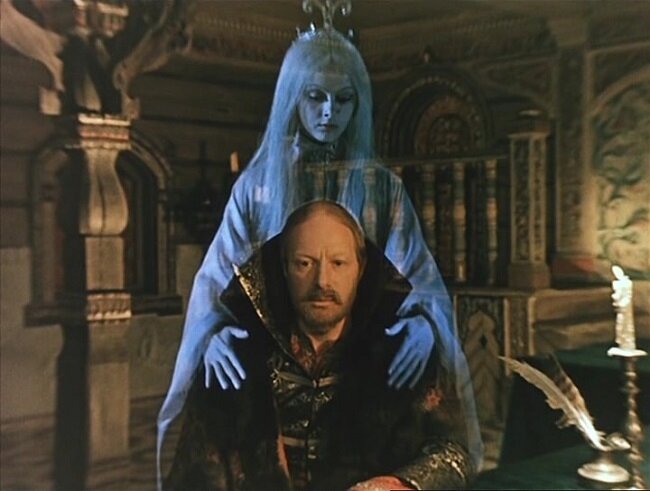 Кадр из фильма «Ледяная внучка» (1980). Скриншот.