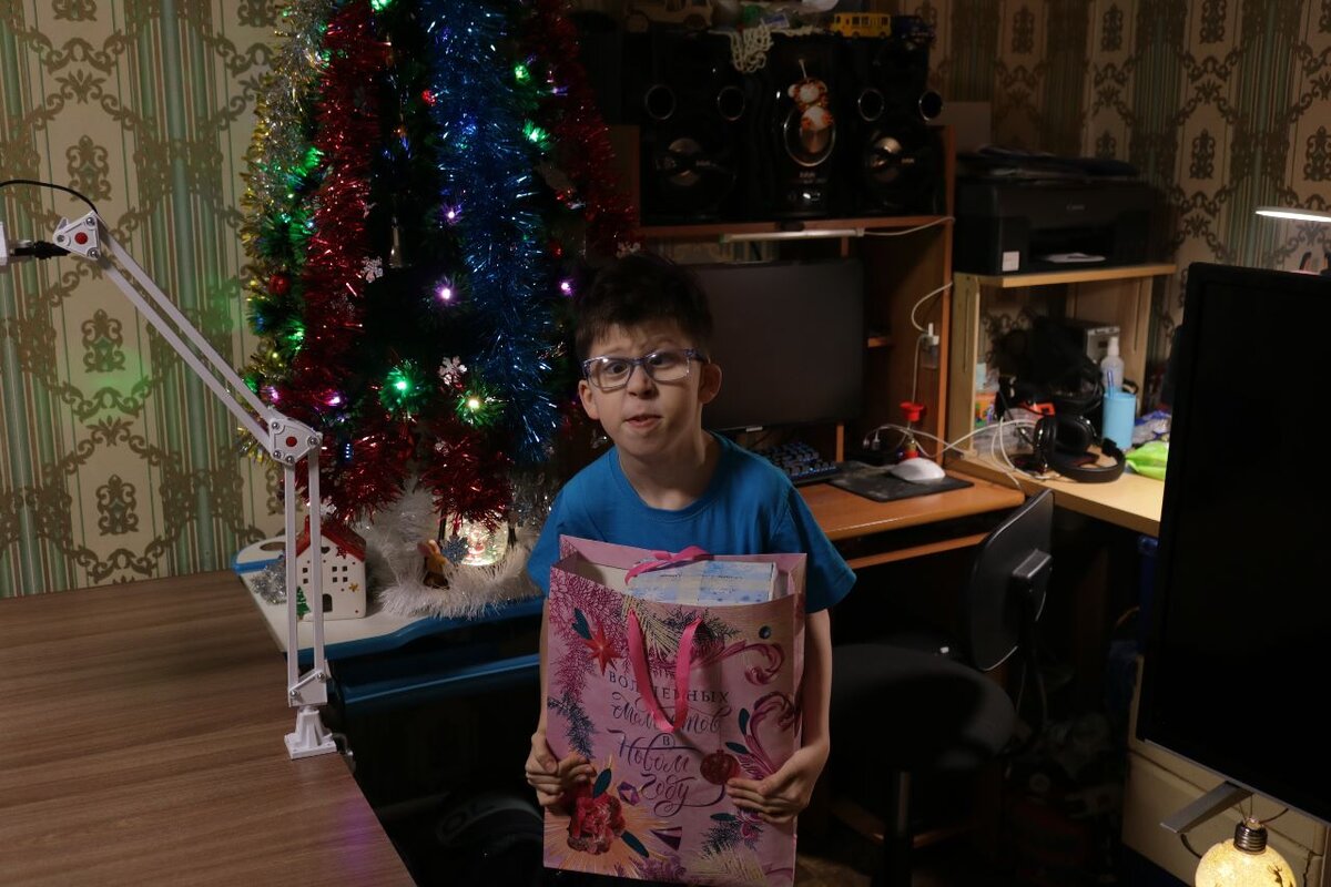 Фотография автора. На фотографии наш сынок Глебушка. 