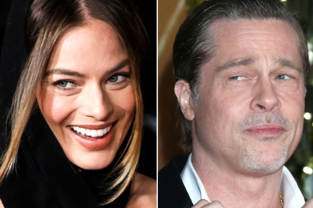     «Мой внезапный поцелуй шокировал Брэда Питта»: Марго Робби рассказала о своей выходке на съемках вечеринки