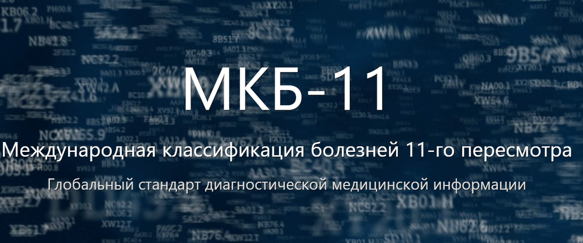 Взято с официального сайта МКБ - https://icd.who.int