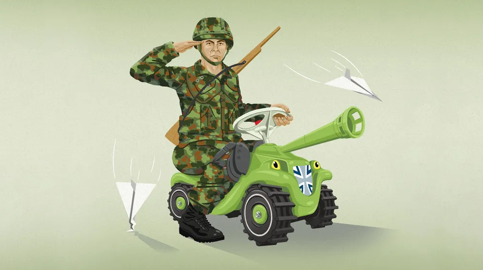 Иллюстрация: Пит Рейнольдс / DER SPIEGEL