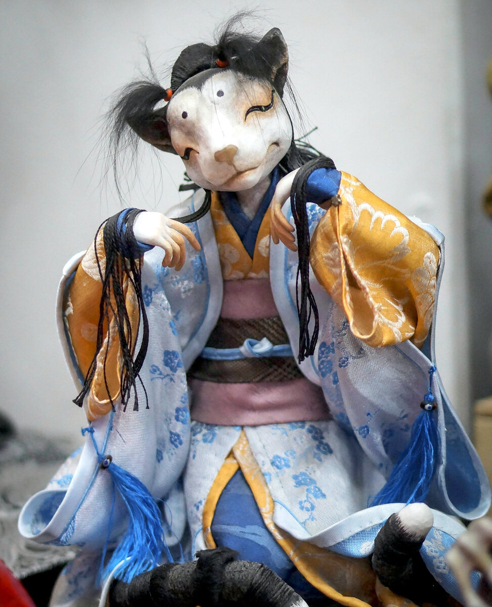 Небольшая фотозарисовка с выставки Япония. Куклы, сказки и легенды