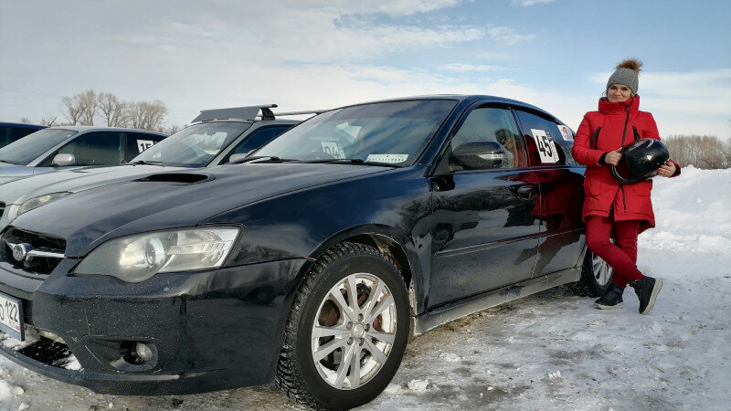     Зимние кольцевые гонки Екатерина Карзова