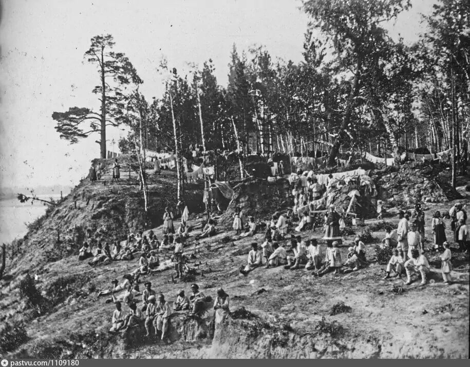 Переселенцы в д.Кривощеково, 1897 г.