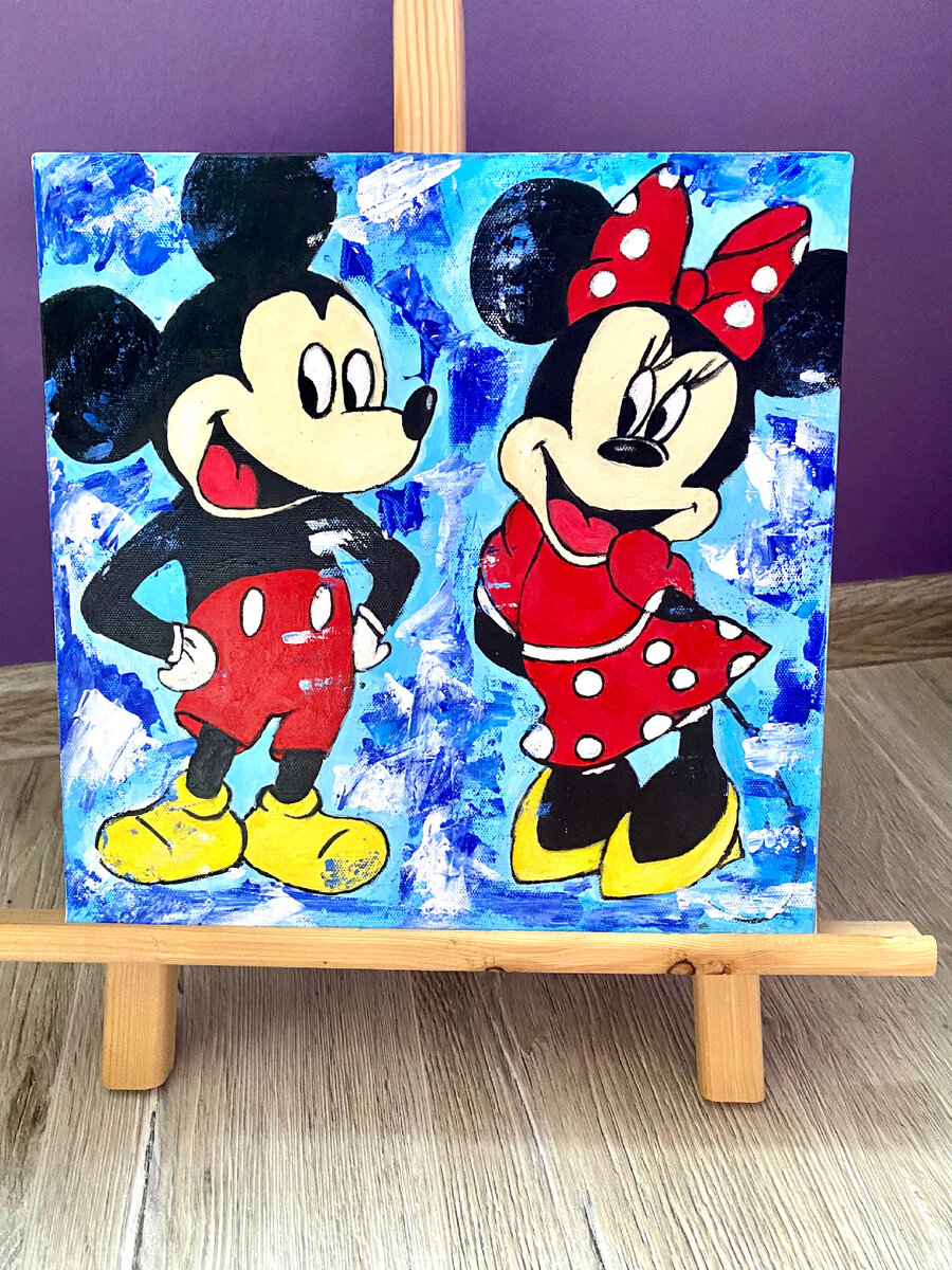 Картина Микки и Минни Маус и больше ничего не скажешь. Легендарный герой всех времен 