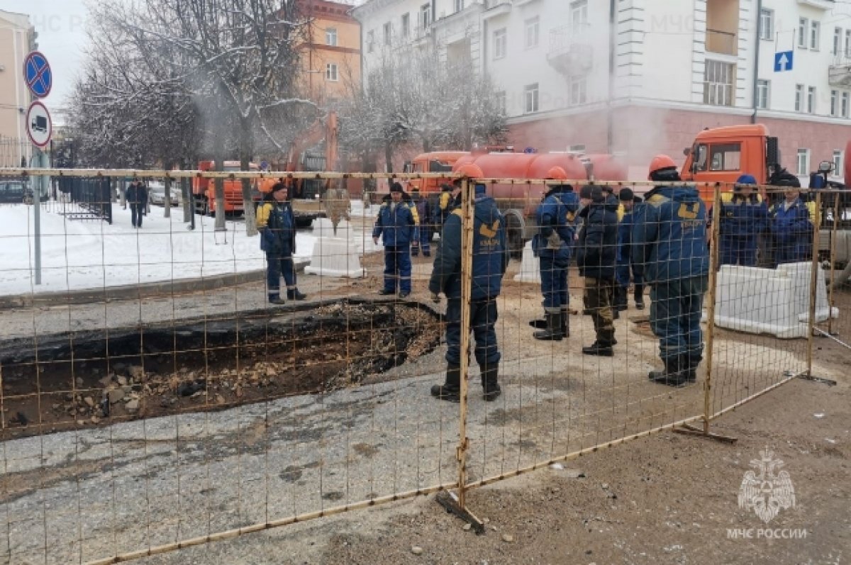    В Смоленске около 31 тыс. человек остались без тепла и горячей воды