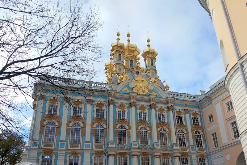 Екатерининский дворец в Царском селе. Фото моё