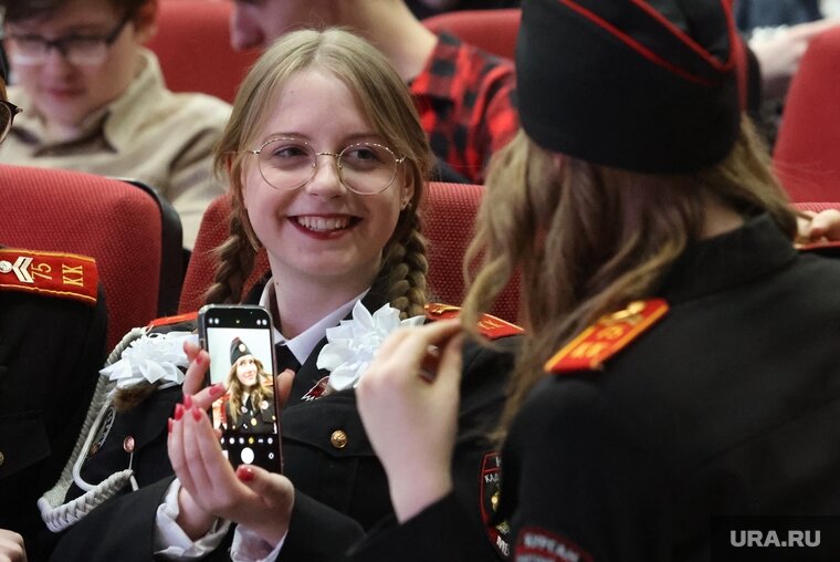    Курганские кадеты приняли участие в профориентационной акции