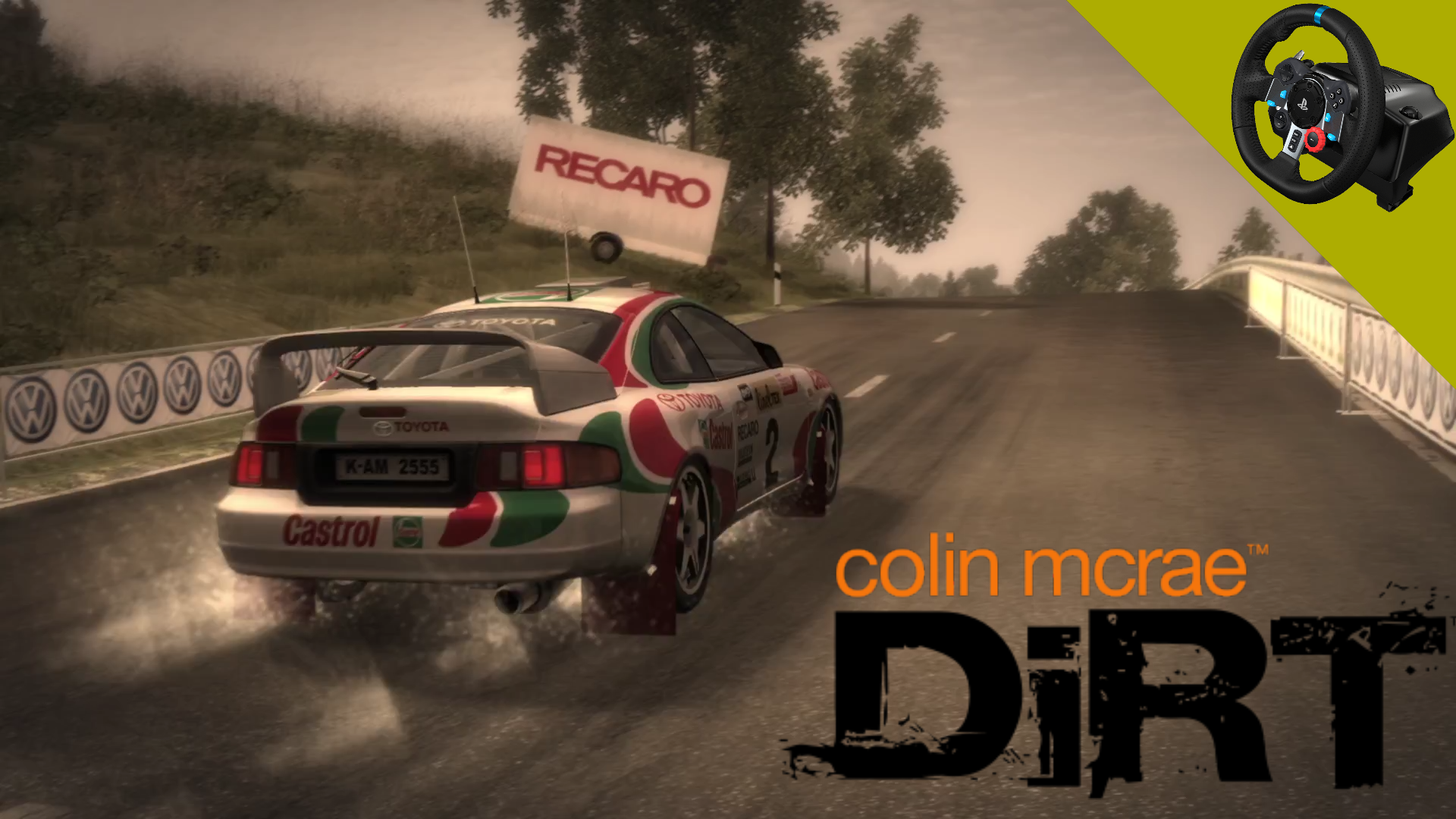 Прохождение игры Colin McRae DiRT | Toyota Celica GT four - Классическое  Ралли | Logitech G29