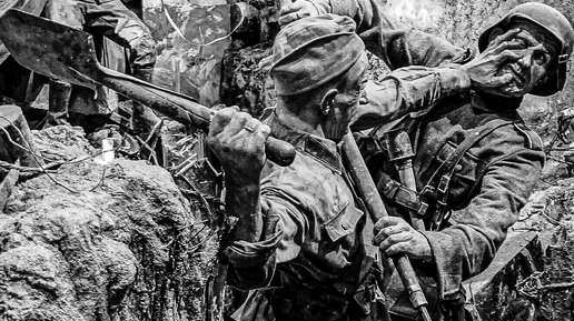 "Он схватил саперную лопатку и бросился на немцев, отправив 4-рых на ...