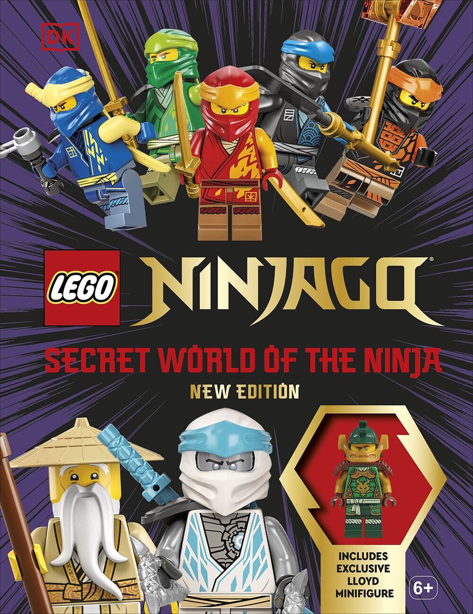 NINJAGO. SECRET WORLD OF THE NINJA. 2023. ОБЛОЖКА.