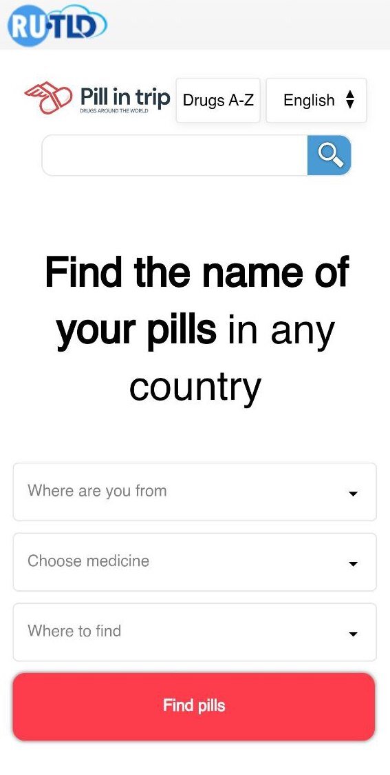 Приложение для подбора аналогов лекарств других странах