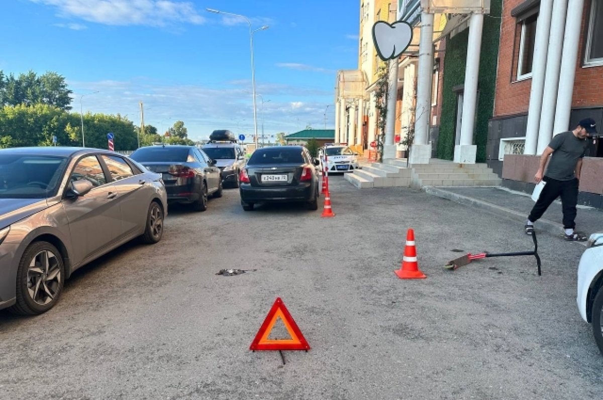    Тюменец сбил мальчика на самокате и наехал на голубя