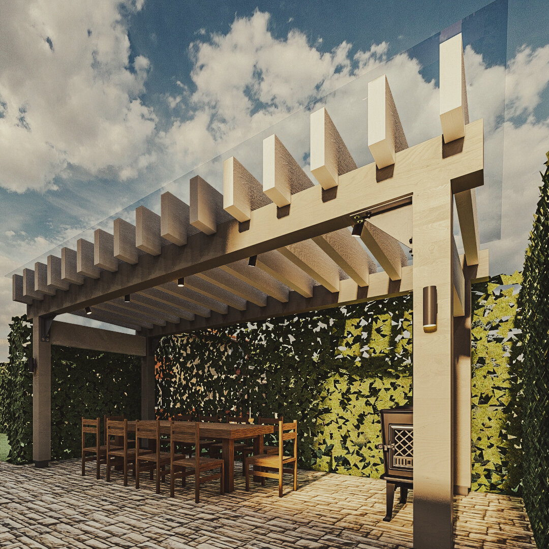 Эта пергола стоит больше миллиона, а вы говорите- дом!