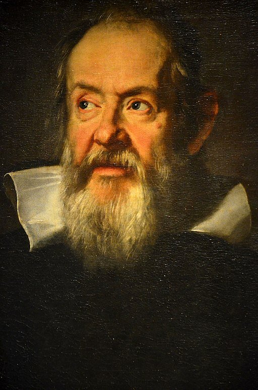 Портрет Галилея. Фотограф Josef Hak. Лицензия  Creative Commons Attribution-Share Alike 4.0 International https://commons.wikimedia.org/wiki/File:1635_Justus-Suttermans_Galileo-Galilei.jpg?uselang=ru#metadata