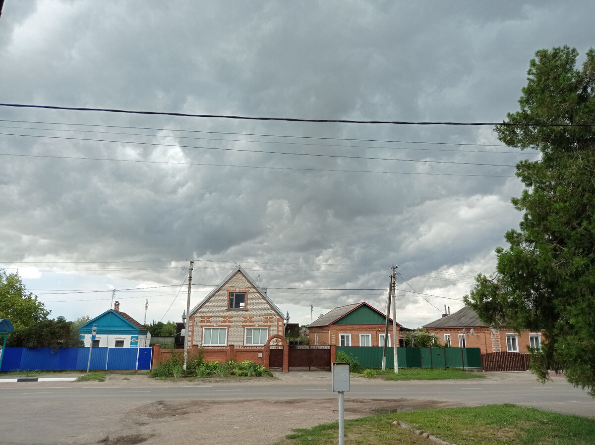 Вид из двери моей работы