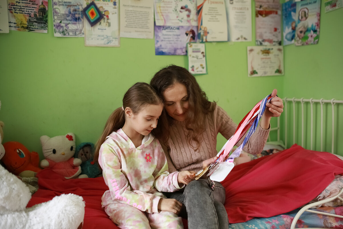 Далила Левичева, подопечная фонда "Алёша"