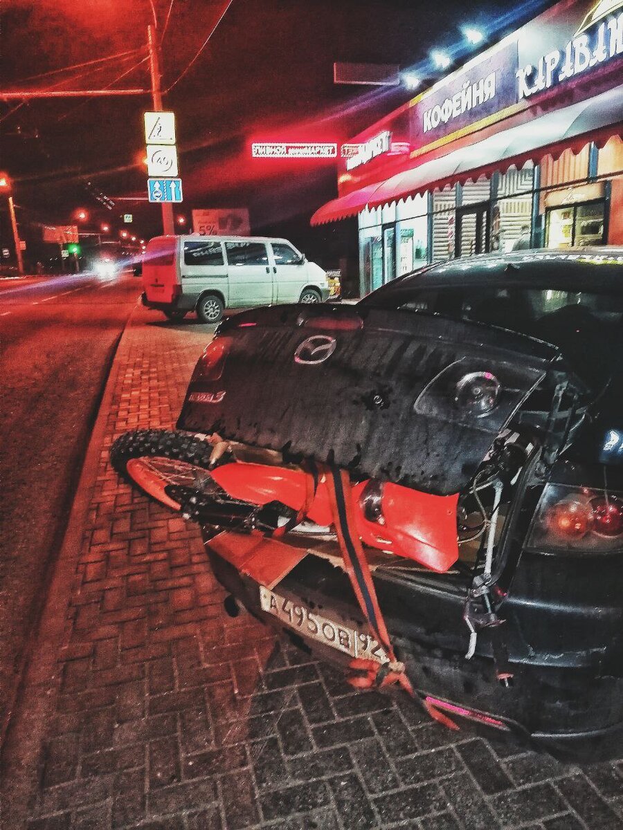 Доброго времени суток мои читатели, сегодня я хотел бы рассказать про не завершенную историю одного гусенка. Мото Ataki 125  2015г
Отдельная история конечно как мы его везли 200 км. 