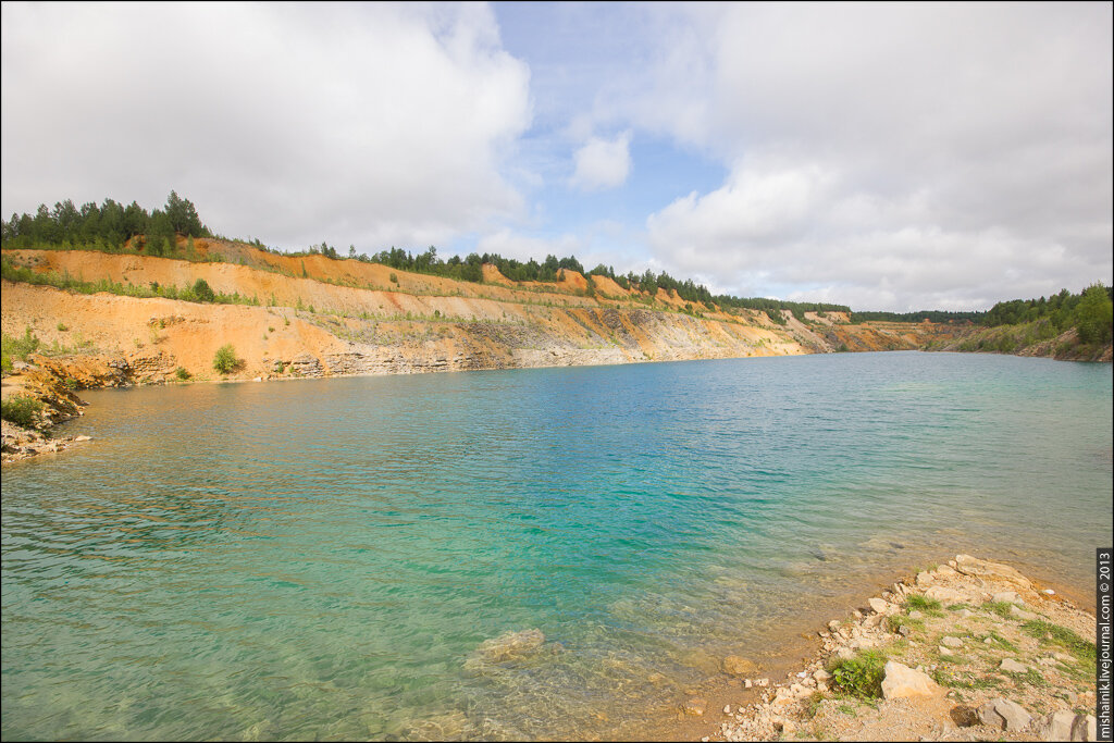 Карьер известняк пермский край александровск фото