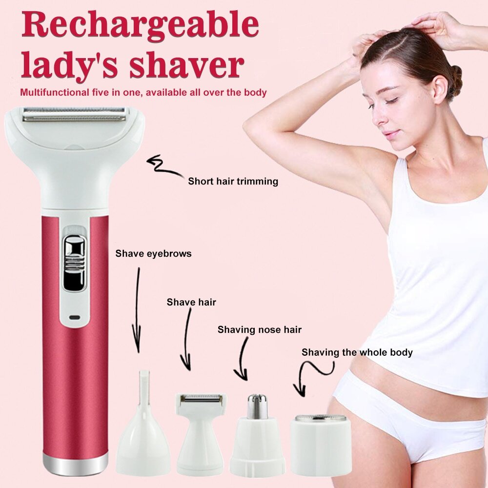 Беспроводной женский триммер total body hair remover