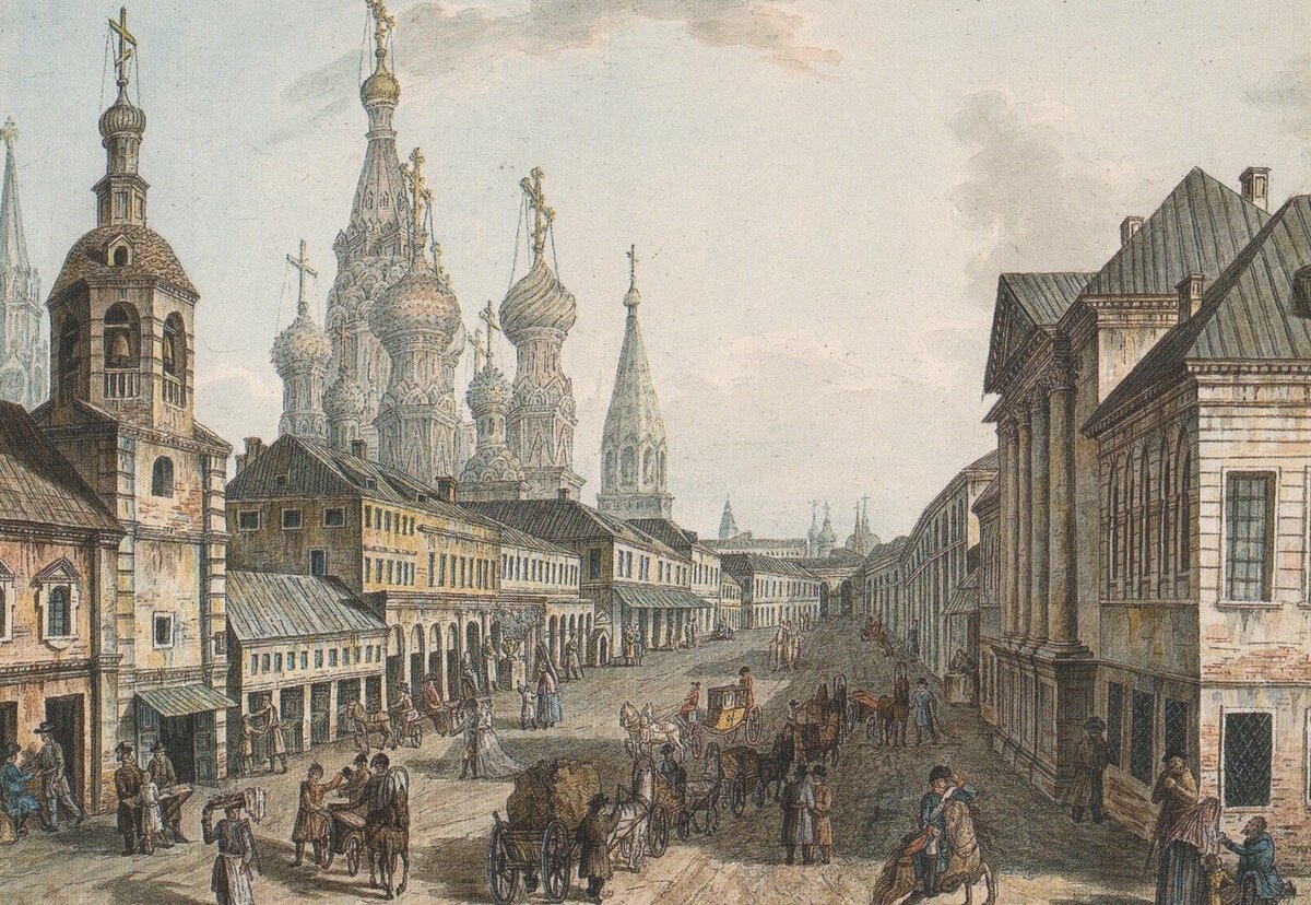 как выглядела москва в 1812 году