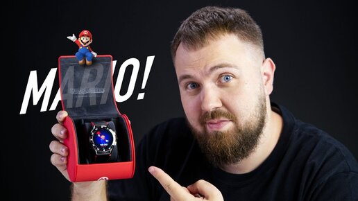 Запустил Mario на умных часах TAG Heuer