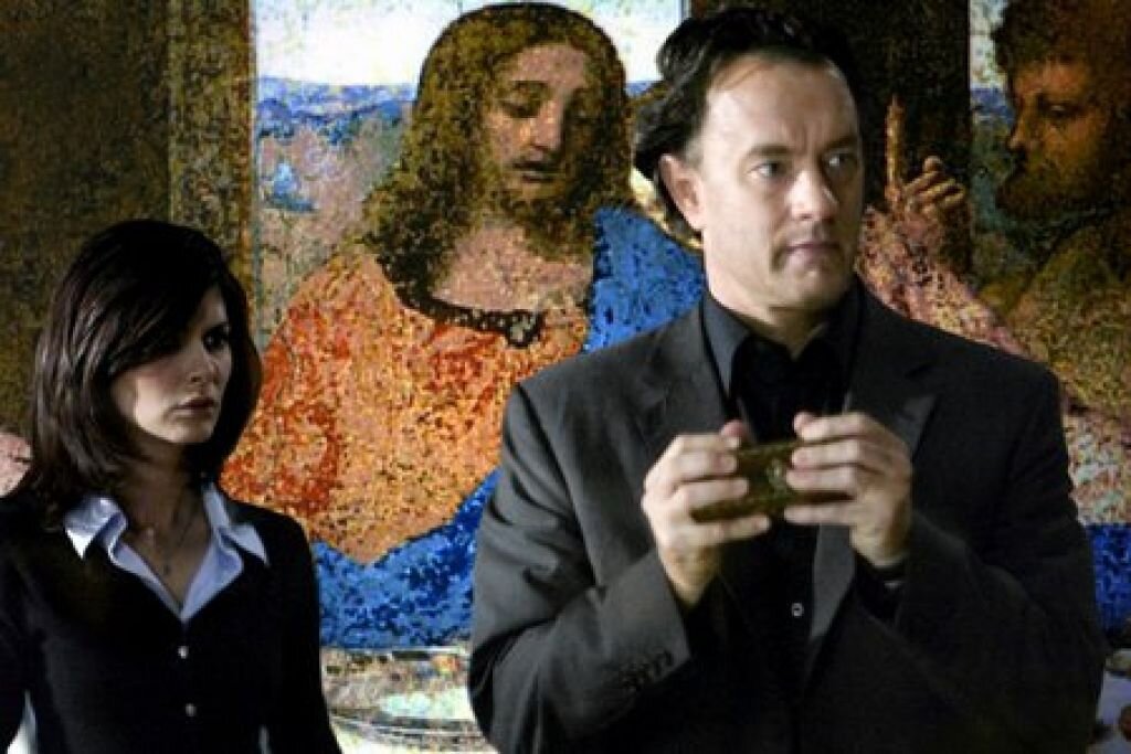 Кадр из фильма "Код да Винчи"