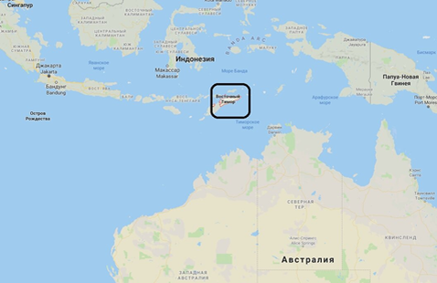 Тиморское море на карте. Восточный Тимор на карте мира. Восточный Тимор на карте Азии. Остров Тимор на карте
