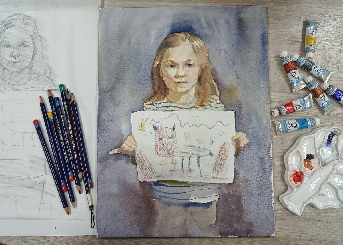 Краски Van Gogh в тюбиках