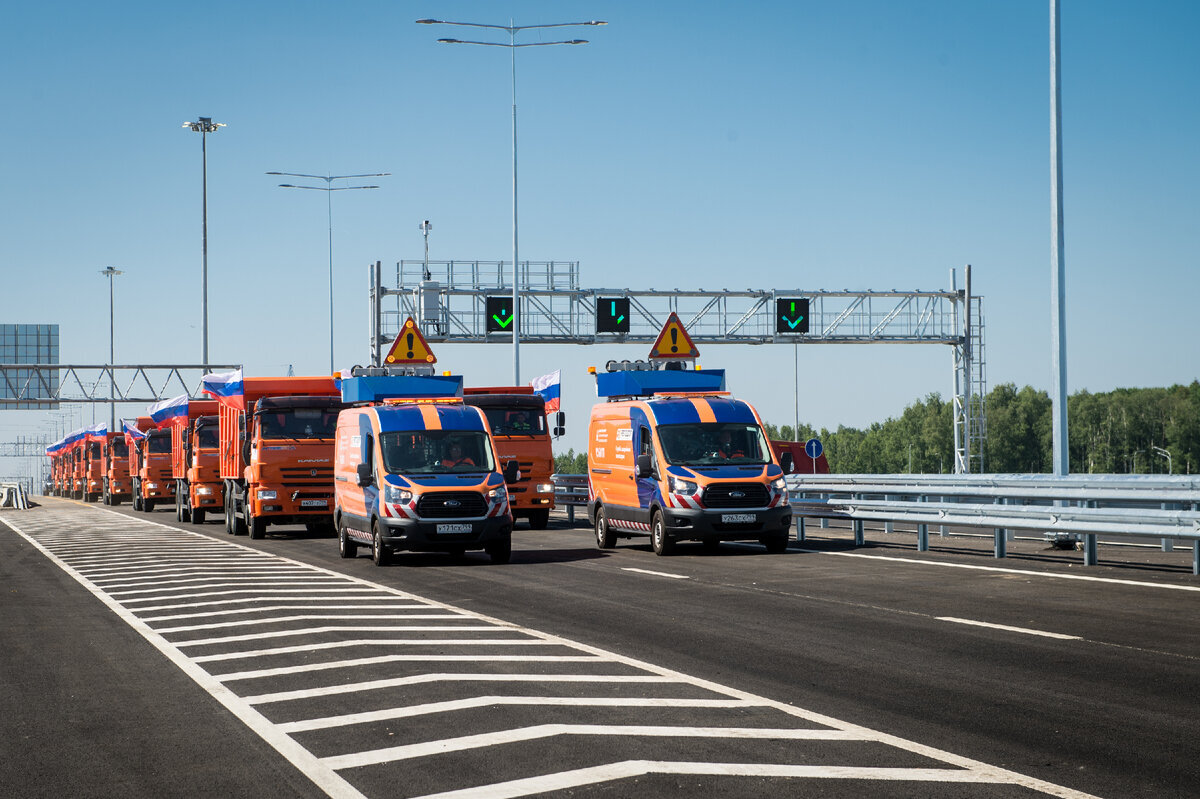 Редактировать галереюОткрытие первого пускового комплекса ЦКАД