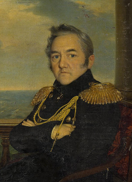 Выдающийся русский мореплаватель и флотоводец М.П. Лазарев.