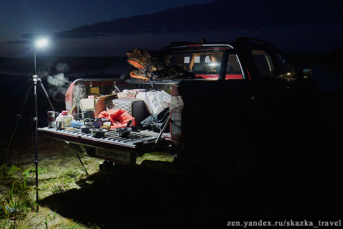 Вот так мы экономно готовим в путешествии