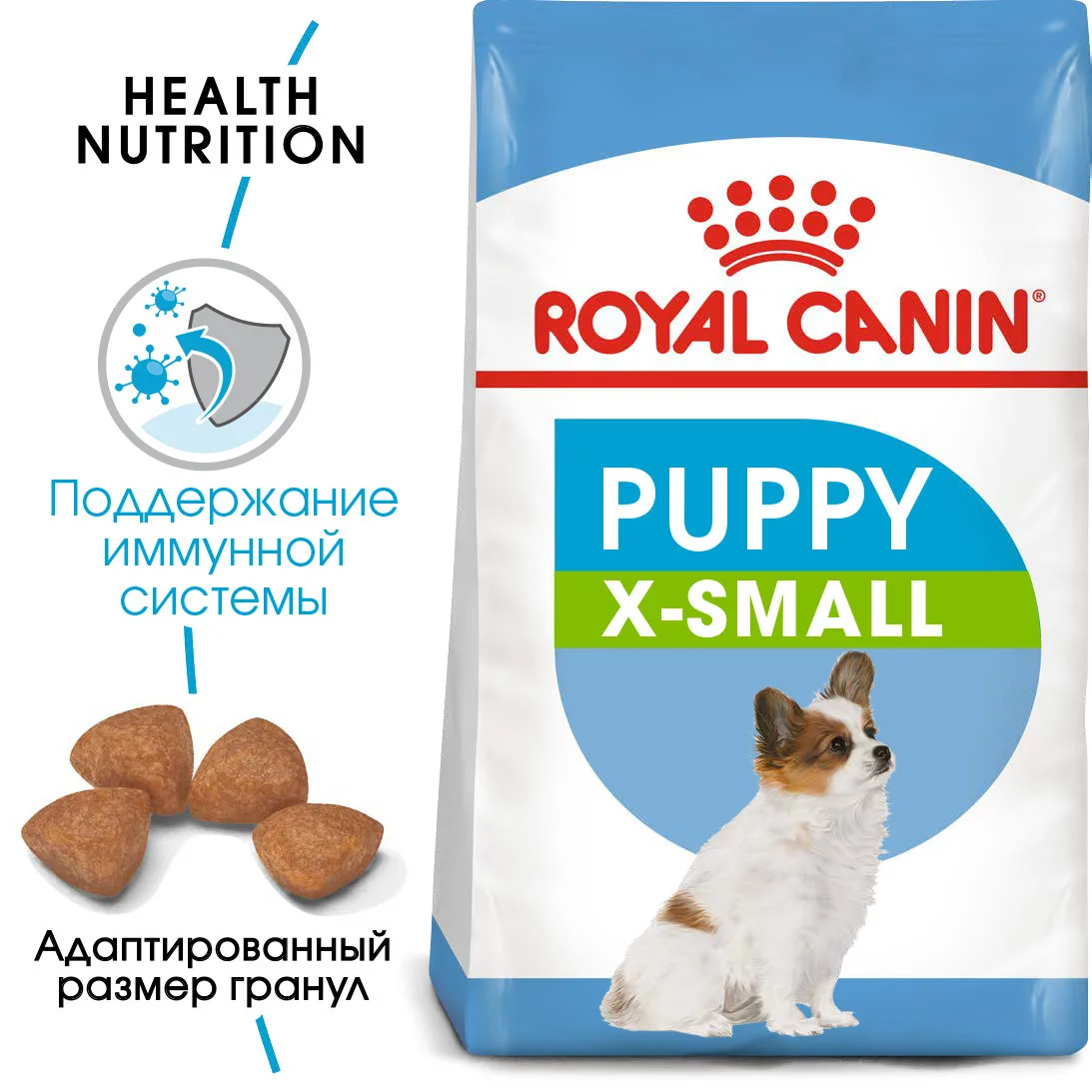 Сухой корм Royal Canin X-Small Puppy. 