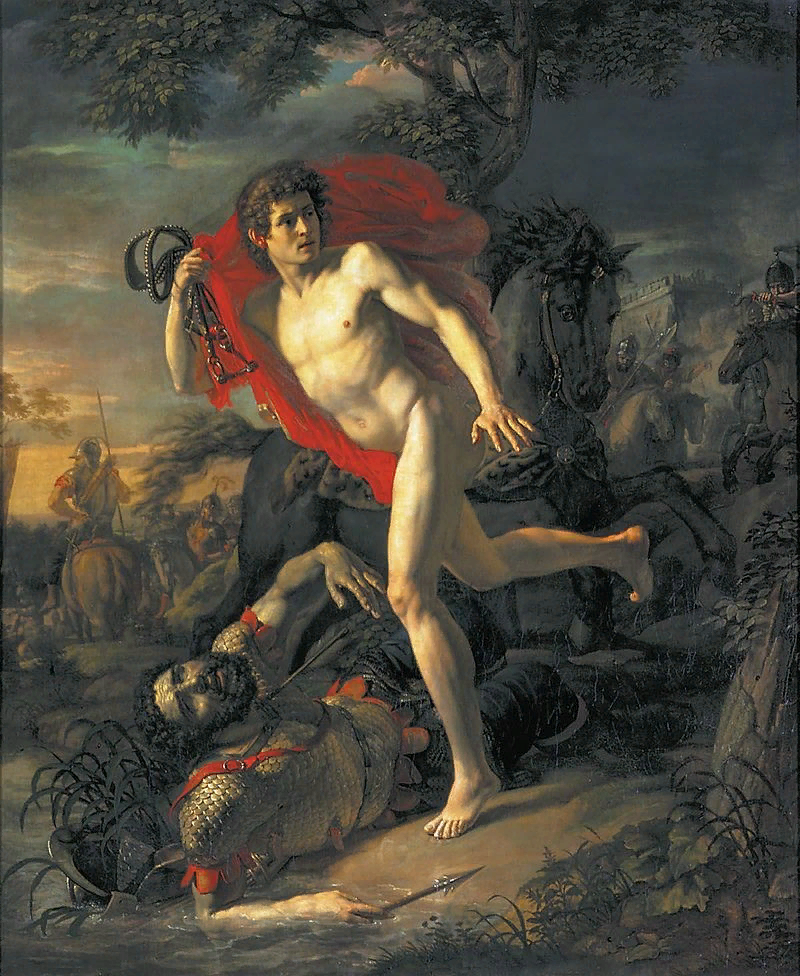 Андрей Иванов, Подвиг молодого киевлянина (1810). Русский музей.