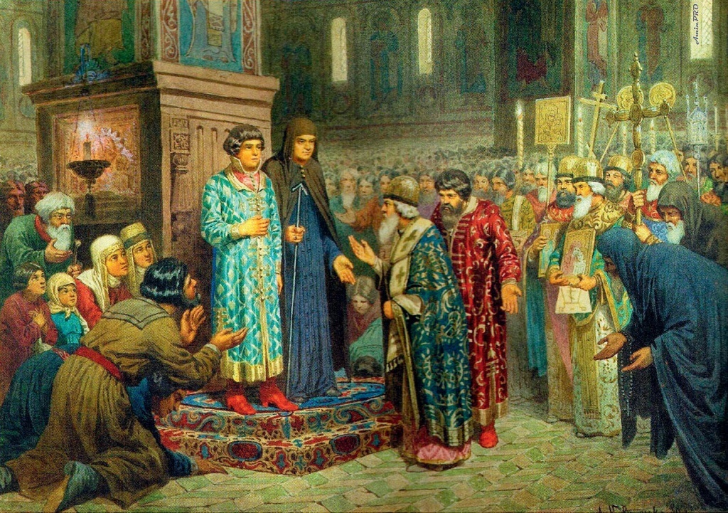 Бояре обещают Михаилу Фёдоровичу концерт Оксимирона.