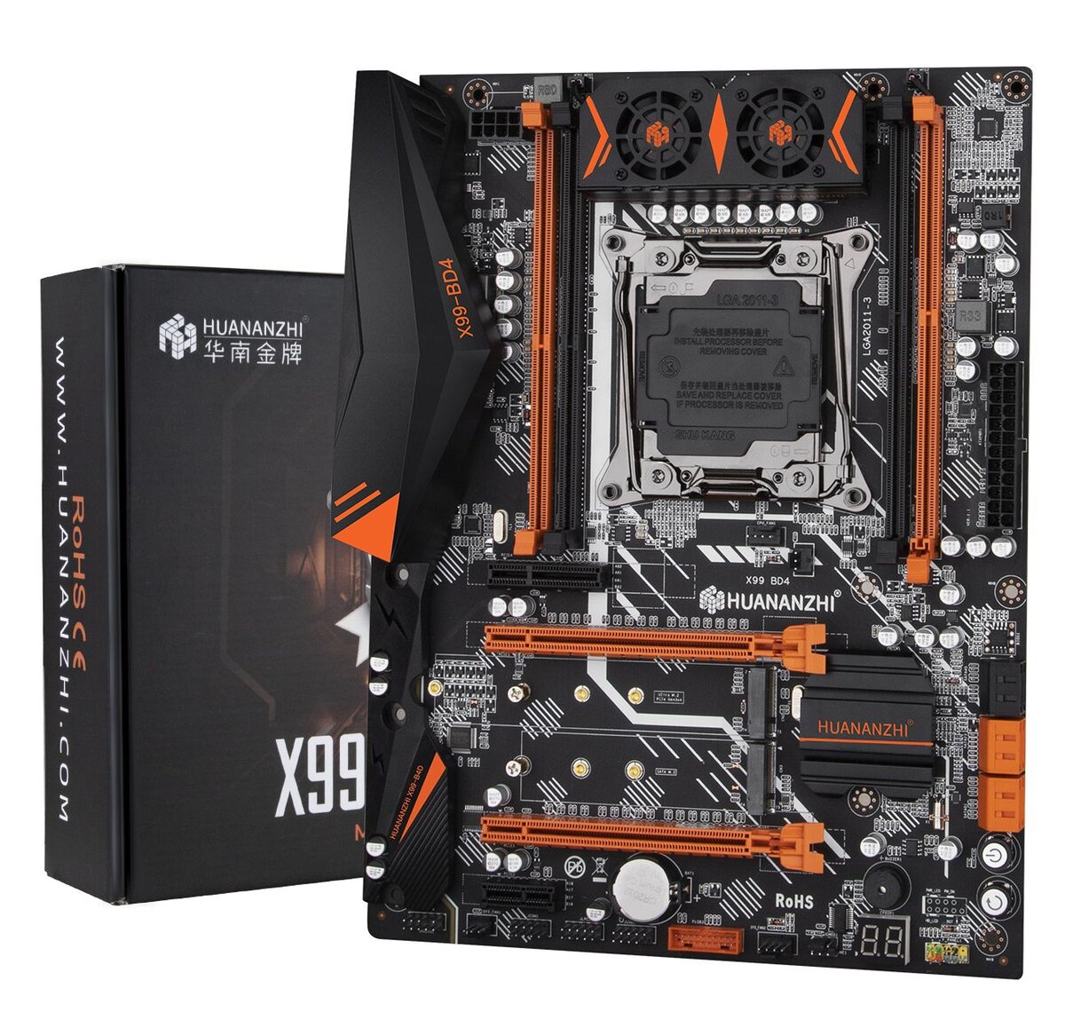 Характеристики материнской платы HUANANZHI X99 BD4: Модель: материнская плата HUANANZHI X99-BD4 V1.1
ЦП гнездо: Поддержка Intele LGA2011-3 Xeon
Гнездо памяти: 4 разъема памяти DDR4
Стандарт памяти: Поддержка четырех каналов DDR4 2400/2133/1866 мгц максимальная емкость памяти 4*32G
SATA:4 * Интерфейс SATA3.0; 2 * Интерфейс SATA2.0
Расширенный интерфейс: IO: 2 * USB3.0, 6 * USB2.0, 1 * гигабитная Ethernet карта, 3*3,5 MMAudio интерфейс; Расширительный контакт: 1 * 9pin USB2.0; 1 * 19pin USB3.0; 1 * Передняя аудиовыход pin
Слоты расширения: 2 * PCI Express3.0x16, 1 * PCI Express2.0X1, 1 "PCI Express3.0x4, 1 * M.2 NVME (X43.0) , 1" M.2 NGFF(SATA3.0)
Soud трек: ALC662 5,1 звуковая дорожка
Сетевой интерфейс: гигабитная Ethernet-карта RTL8111G
Интерфейс питания: 24pin + 8pir
Интерфейс вентилятора: 4
Слой печатной платы: 10 слоев, 6 фаз
Размер: 283*215 мм ATX
