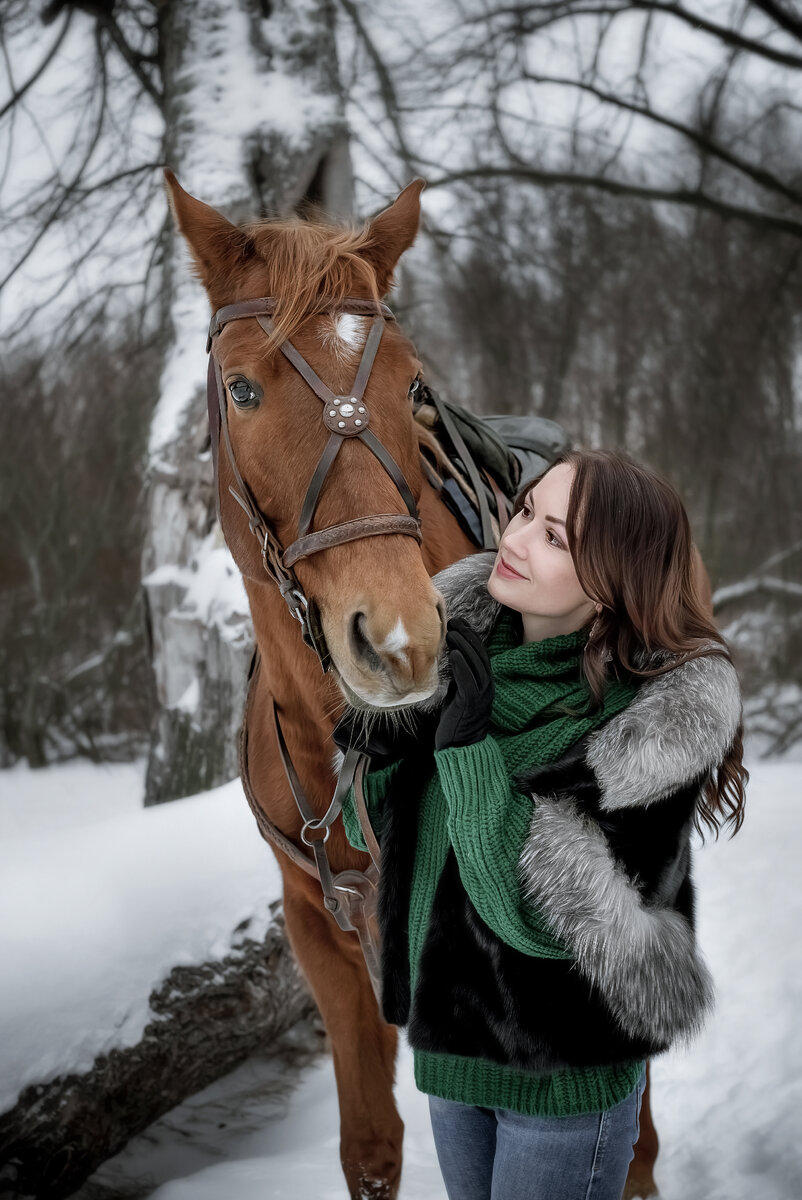 Один из самых спокойных коней на моей памяти