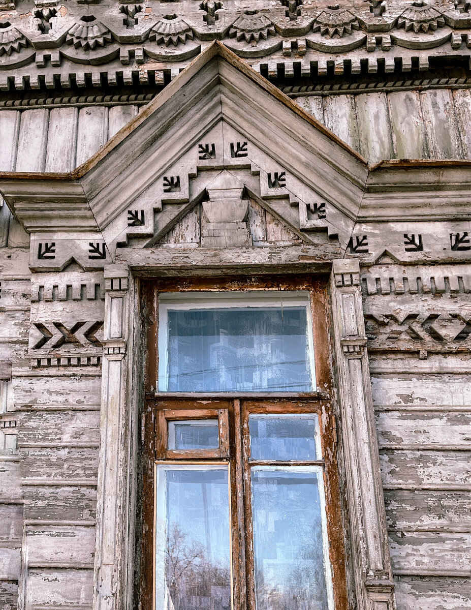 Деревянный дом в центре Ногинска. Фото автора