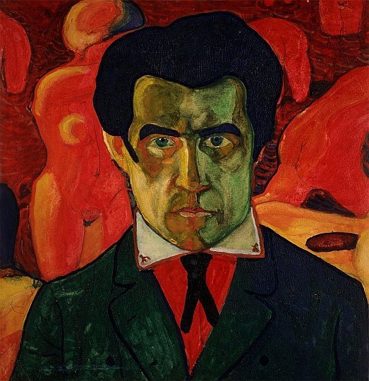 Казимир Малевич. Автопортрет. 1910. Из собрания Государственной Третьяковской галереи 