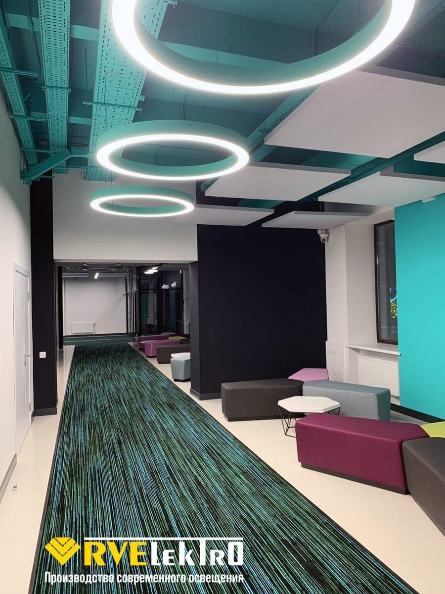 На фото "светильник светодиодный кольцо RVE-LBX-HOLE-RING"