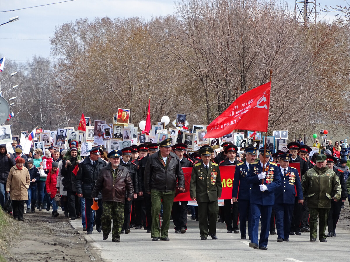 бессмертный полк в зарайске