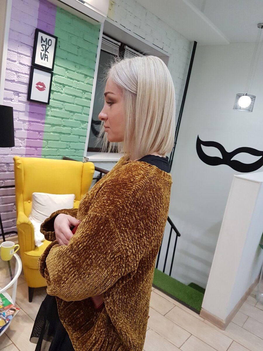 Моё "ДО" того, как я узнала хитрости отращивания блонда.